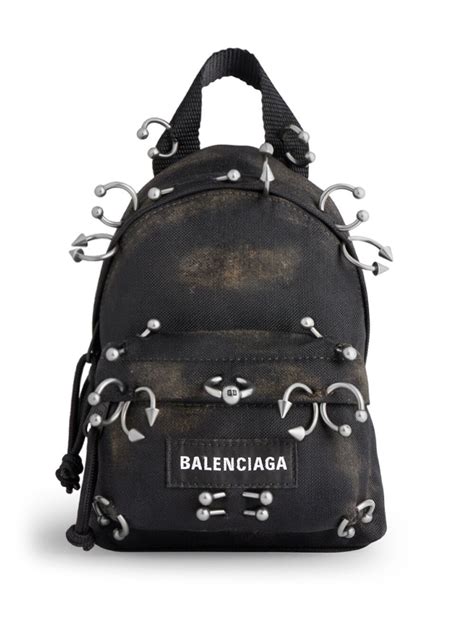 balenciaga pierced bag.